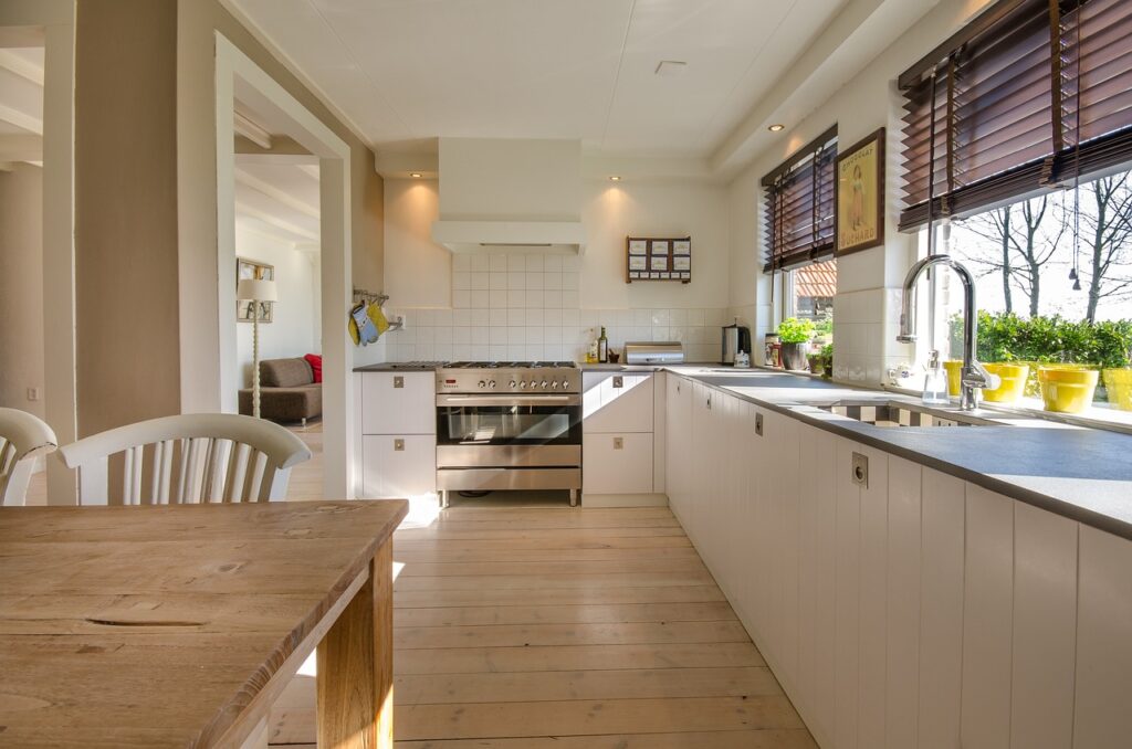 Kitchen with a view