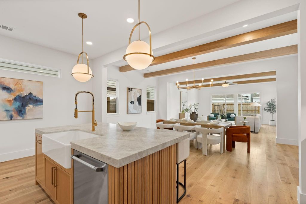 Open-concept living