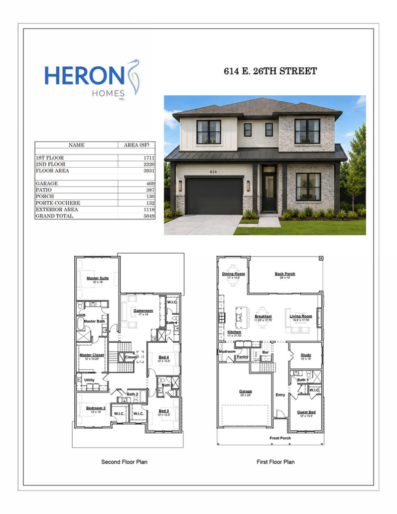 614 E 2 6th St. Floorplan